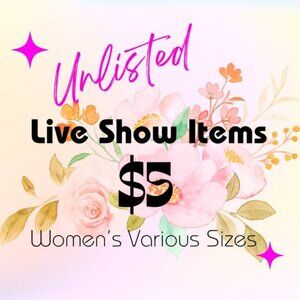 Unlisted Items